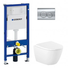 Geberit Duofix 458.103.00.1+Roca Ona Rimless A34H688000