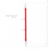 Loveshop Розпірка з карабінами Whipped Shawn Spreader Bar - 50 см, червона (WH69349) - зображення 4