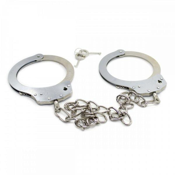 DS Fetish Поножі металеві  Ankle Cuffs Metal (810333) - зображення 1