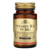 Solgar Витамин В6 (пиридоксин), , 50 мг. 100 таблеток (SOL-03100) - зображення 1