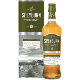   Speyburn Віскі Шотл Спейберн 10 років 40% 0,7 в коробці (5010509021067)