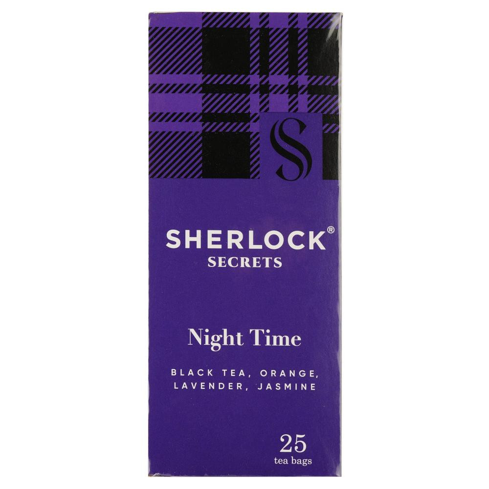 Sherlock Secrets Чай чорний  Night Time, 25*2 г (4823118601077) - зображення 1