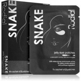   Rodial Snake Jelly Eye Patches гідрогелева маска для шкіри навколо очей 4x2 кс