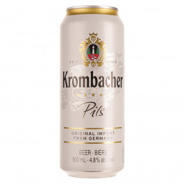 Krombacher Пиво , Pils, in can, 0.5 л (4008287051032)