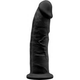   Silexd Premium Silicone Dildo Model 2 Size 6, черный (8433345220796)