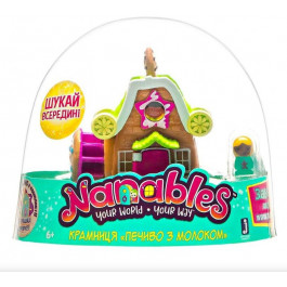 Jazwares Nanables Small House Город сладостей Магазин Печенье с молоком (NNB0012)