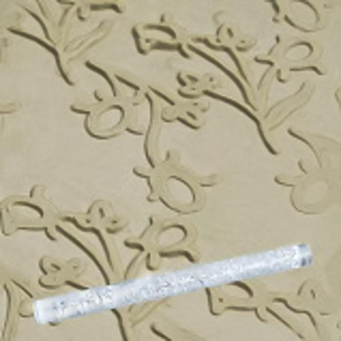 EMPIRE Скалка текстурная акриловая Цветок на веточке L 210 мм  8932 - зображення 1