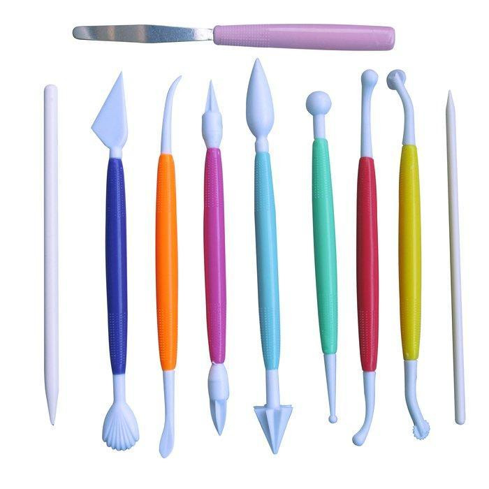 EMPIRE Набор инструментов 10 стеков для декора мастики и марципана (EM-8633) - зображення 1