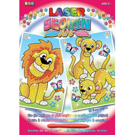   Sequin Art LASER Lions (SA1318)