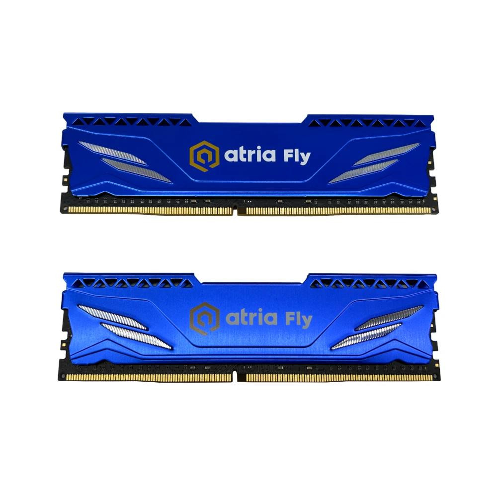 ATRIA 32 GB (2x16GB) DDR4 2666 MHz Fly Blue (UAT42666CL19BLK2/32) - зображення 1