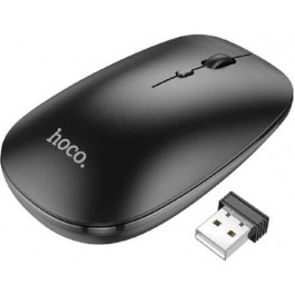 Hoco GM15 Art dual-mode business wireless mouse Black
