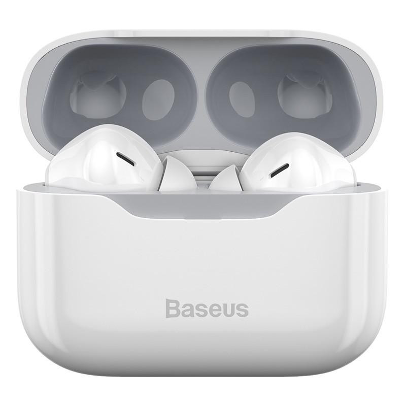 Baseus Simu S1 AirBuds White (NGS1-02) - зображення 1