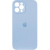 Borofone Silicone Full Case AA Camera Protect for Apple iPhone 12 Pro 27,Mist Blue (FullAAi12P-27) - зображення 1