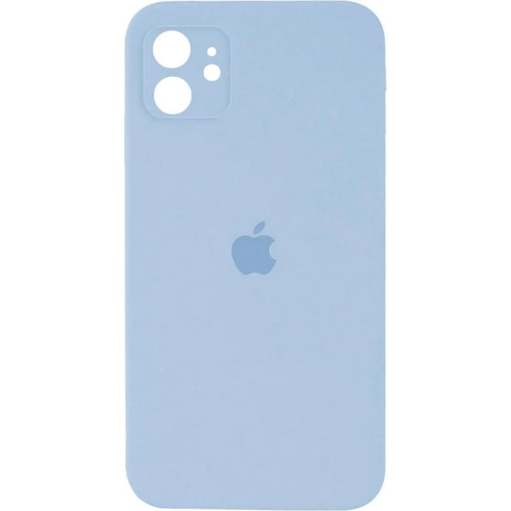 Borofone Silicone Full Case AA Camera Protect for Apple iPhone 12 Mist Blue (FullAAi12-27) - зображення 1