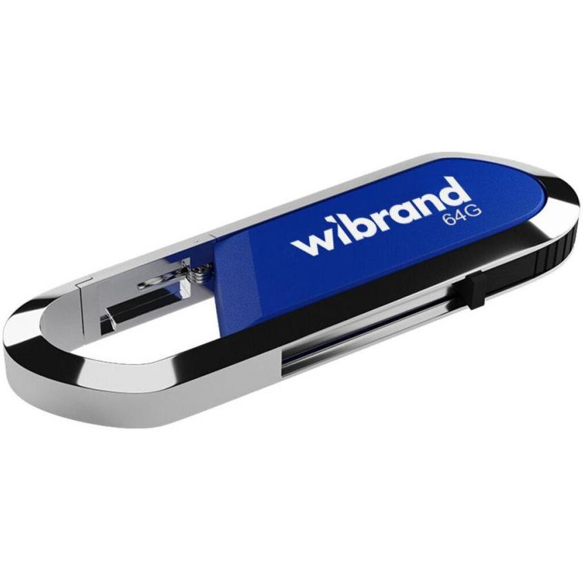 Wibrand 64 GB Aligator Blue USB 2.0 (WI2.0/AL64U7U) - зображення 1