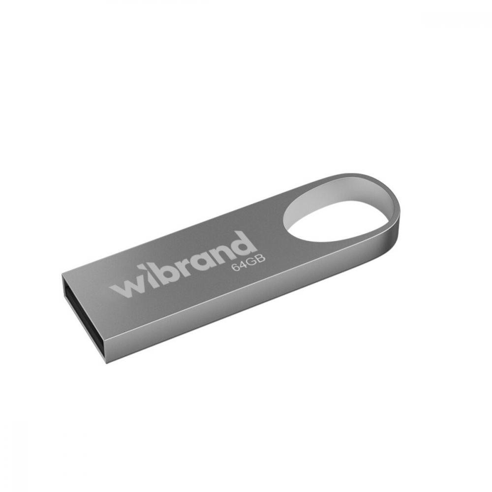 Wibrand 64 GB Irbis Silver USB 2.0 (WI2.0/IR64U3S) - зображення 1