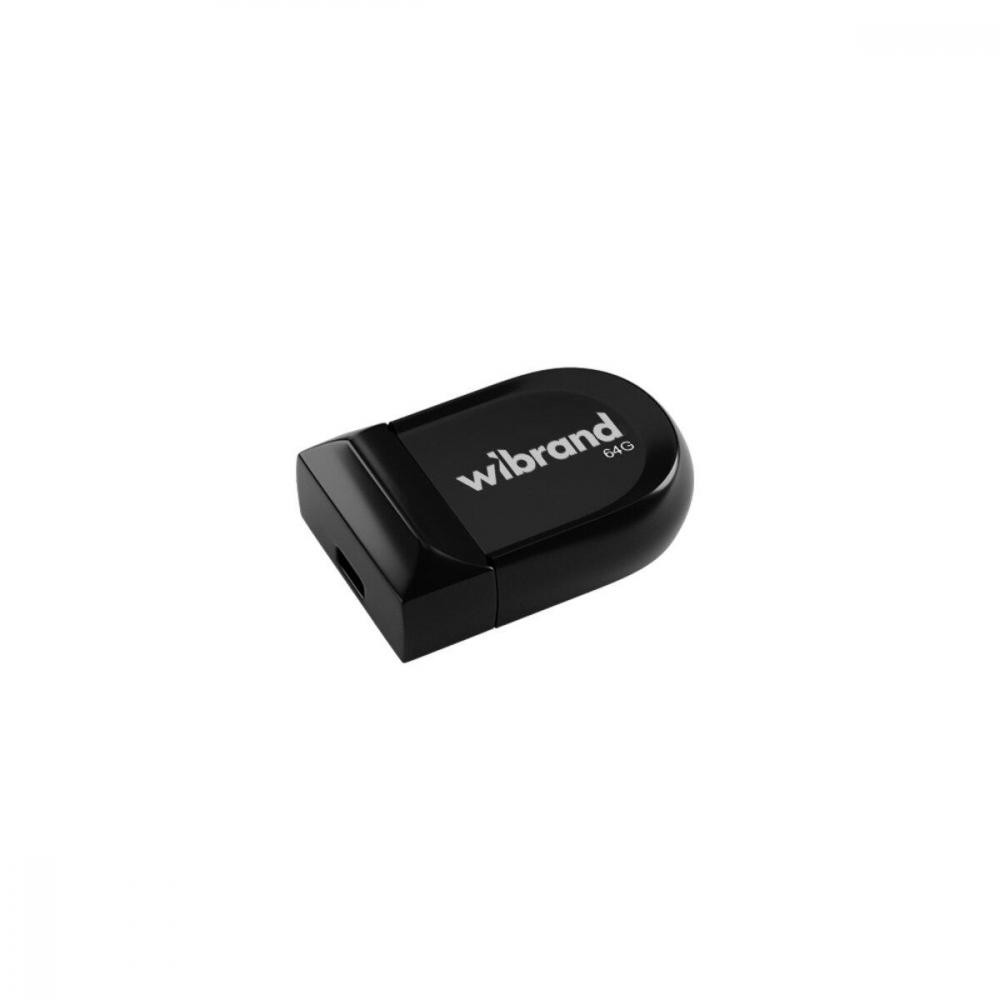 Wibrand 64 GB Scorpio Black USB 2.0 (WI2.0/SC64M3B) - зображення 1