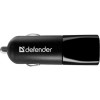 Defender ECA-24 2xUSB 5V/2.4А Black (83824) - зображення 2