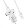 Borofone BZ12B Lasting Power + Type-C to Lightning White (BZ12BCLW) - зображення 3