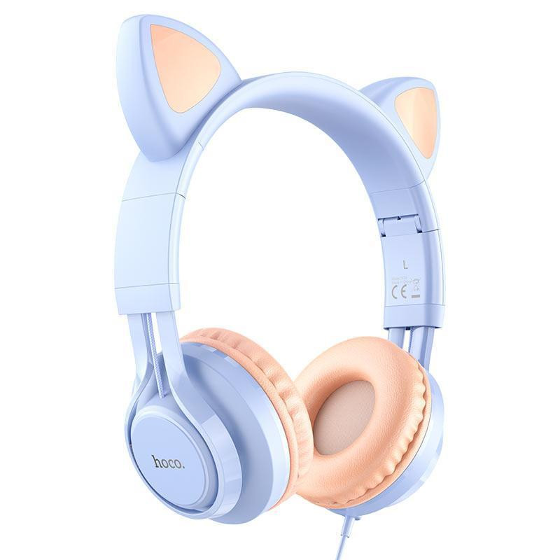 Hoco W36 Cat Ear Dream Blue (770417) - зображення 1