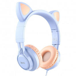 Hoco W36 Cat Ear Dream Blue (770417)