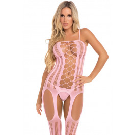   Pink Lipstick Комбінезон FAKE NEWS BODYSTOCKING PINK, OS (7227042PNKOS)