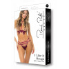 Rene Rofe Комплект білизни I LIKE IT ROUGH 2PC CHOKER SET BURGUNDY, S/M (7553034BURSM) - зображення 3