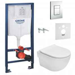 GROHE Rapid SL 38772001+Roca Meridian Rimless A34H242000
