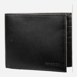 Redbrick Шкіряний чоловічий гаманець  FULRBW0019-BLK - (чорний)