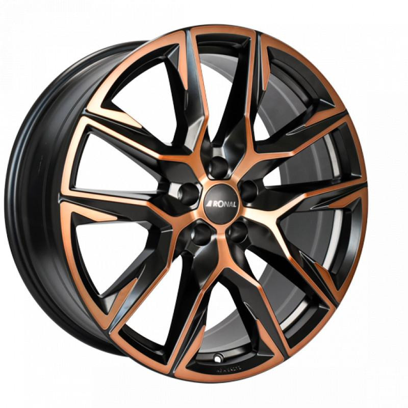 RONAL R71 jetblack-copper (R20 W8.5 PCD5x112 ET20 DIA66.5) - зображення 1