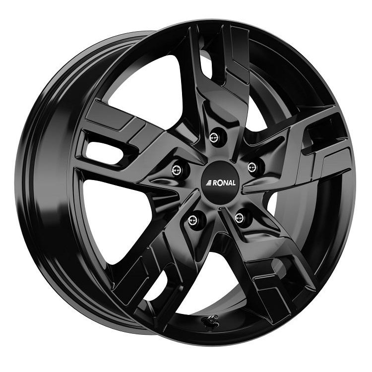 RONAL R64 Jetblack (R16 W6.5 PCD5x130 ET60 DIA78.1) - зображення 1