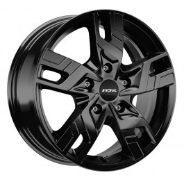   RONAL R64 Jetblack (R16 W6.5 PCD5x130 ET60 DIA78.1)