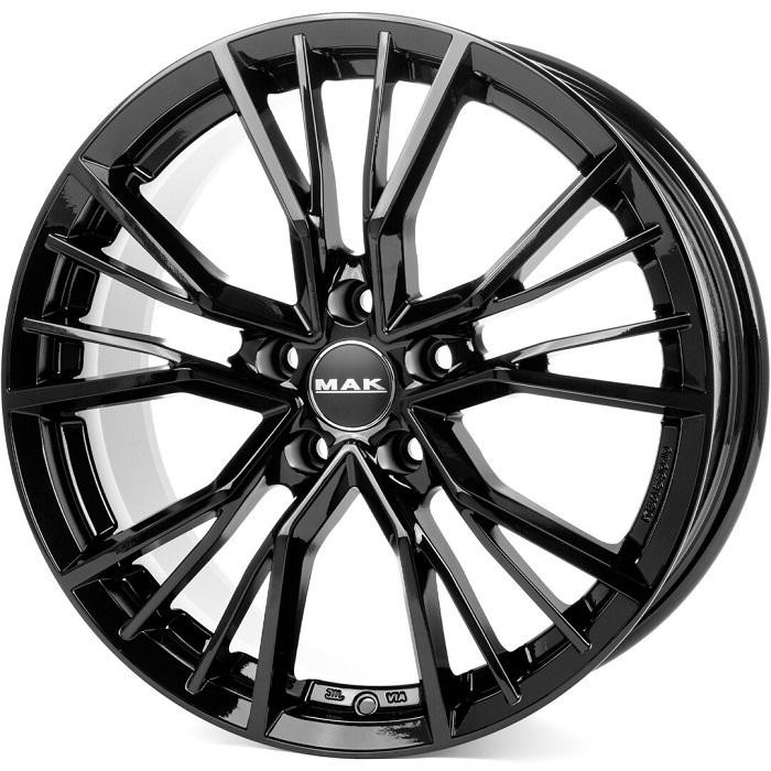 MAK Union Gloss Black (R17 W7.5 PCD5x112 ET42 DIA66.5) - зображення 1