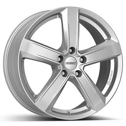 Dezent TU silver (R18 W8.0 PCD5x112 ET44 DIA57.1) - зображення 1