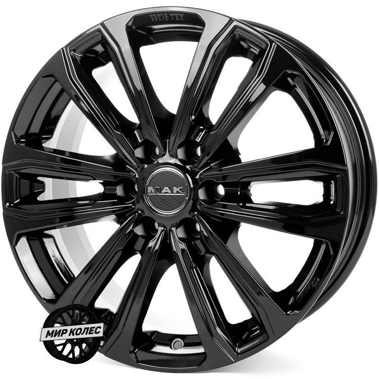 MAK SAFARI GLOSS BLACK (R18 W8.0 PCD6x114.3 ET30 DIA66.1) - зображення 1