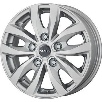 MAK LOAD SILVER (R17 W7.0 PCD5x118 ET68 DIA71.1) - зображення 1