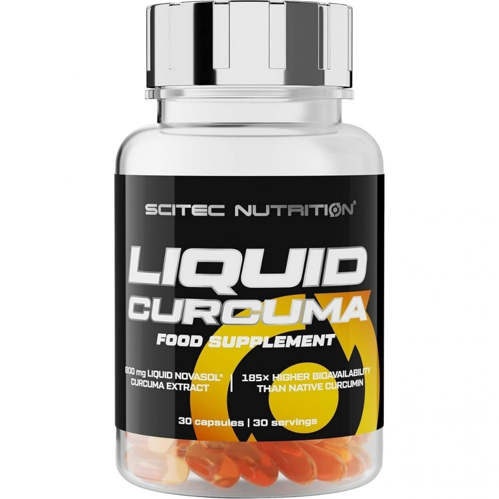 Scitec Nutrition Liquid Curcuma 30 капсул - зображення 1