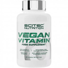   Scitec Nutrition Vegan Vitamin 60 таблеток