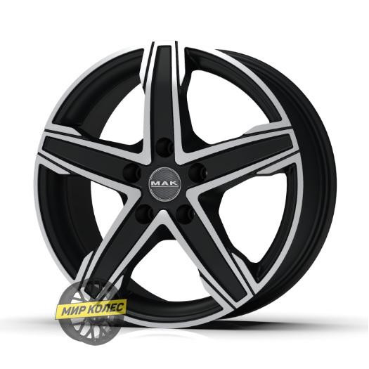 MAK King5 Ice Black (R18 W7.5 PCD5x108 ET48 DIA65.1) - зображення 1