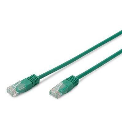 Digitus UTP Cat. 5e AWG 26/7 CCA PVC 5m Green (DK-1512-050/G) - зображення 1