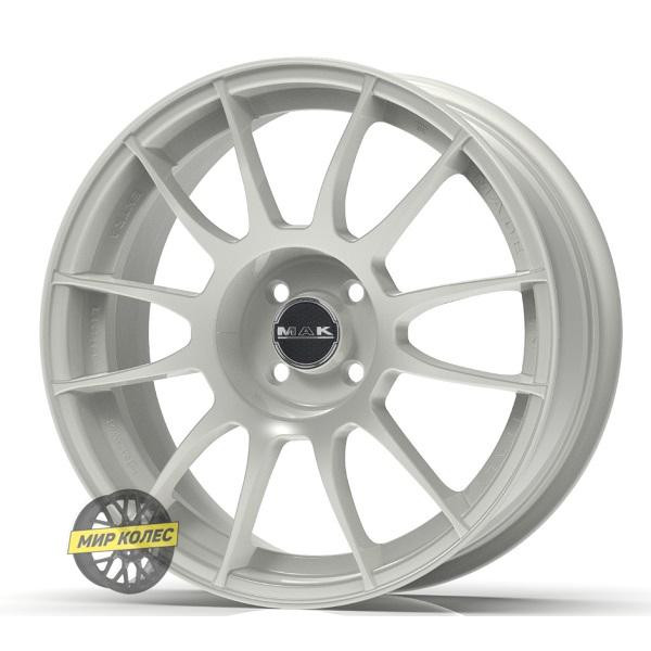 MAK XLR Gloss White (R16 W7.0 PCD4x108 ET23 DIA65.1) - зображення 1