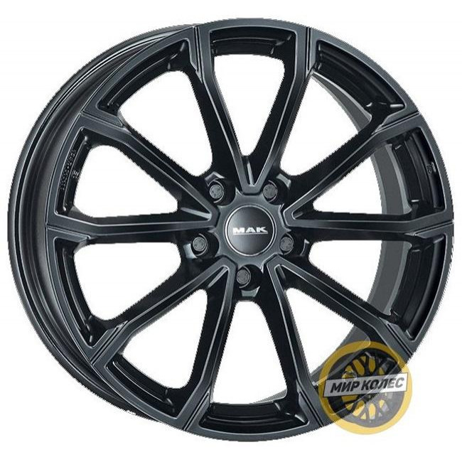 MAK Mak DAVINCI Gloss Black (R17 W6.5 PCD5x100 ET39 DIA57.1) - зображення 1