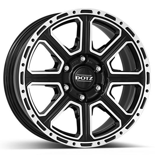 Dotz Kalahari dark (R16 W7.0 PCD6x139.7 ET30 DIA67.1) - зображення 1