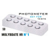  Таб. Molybdate HR 1 (Молібдат, 0 - 100 мг/л) 50 піг/уп. Photometer/Comporator - зображення 1