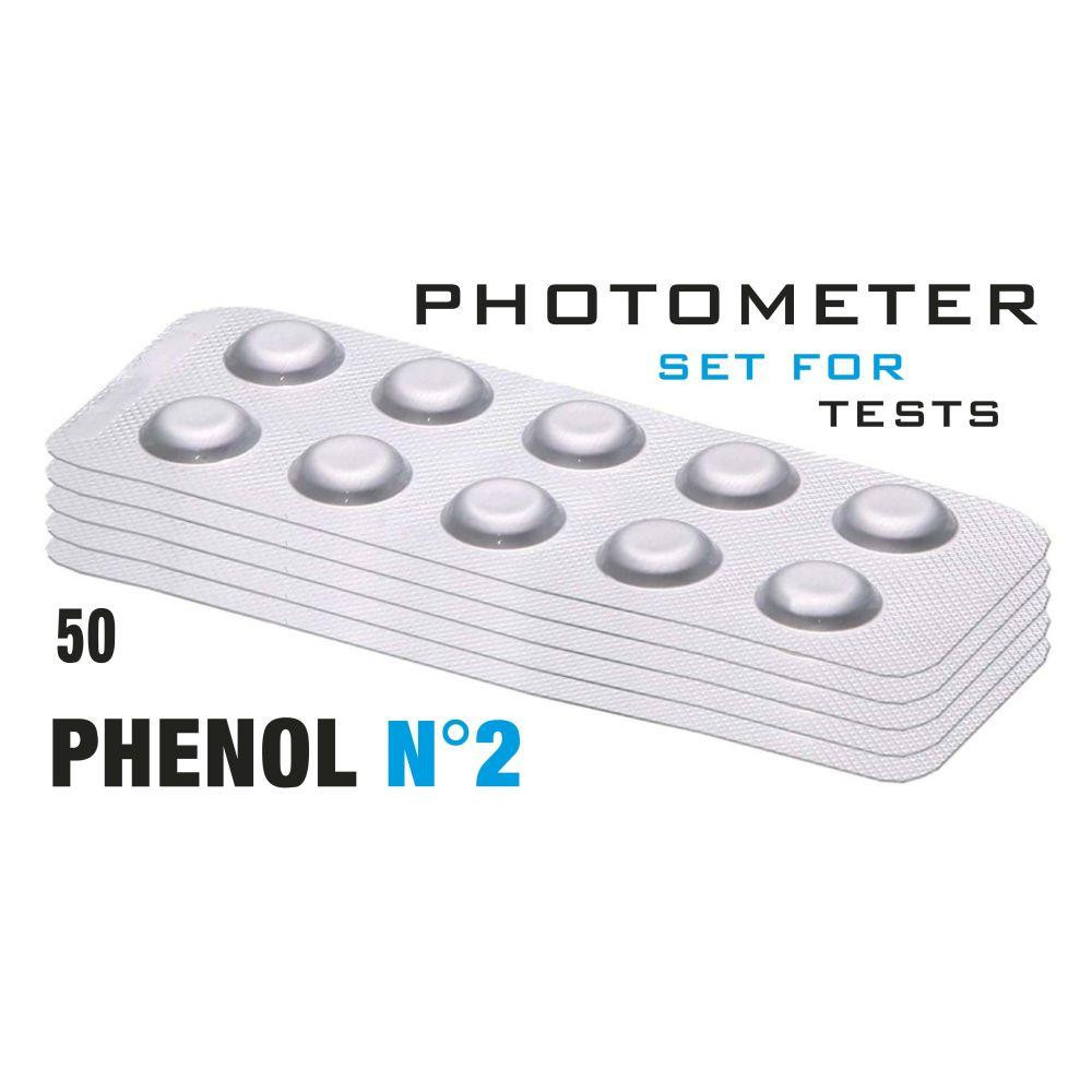  Таб. Phenol 2 (Фенол, 0-5 мг/г) 50 піг/уп. (10 піг/шт) PrimerLab - зображення 1