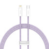 Baseus Dynamic Series Fast Charging Data Cable Type-C to Lightning 20W 2m Purple (CALD000105) - зображення 1