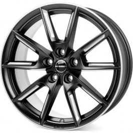   Borbet LX18 Black Matt Silver Spoke Rim (R18 W8.0 PCD5x112 ET48 DIA66.6)