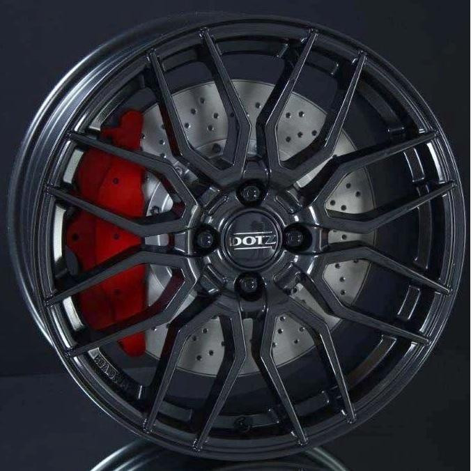 Dotz LIMEROCK GREY (R17 W7.0 PCD4x100 ET45 DIA60.1) - зображення 1