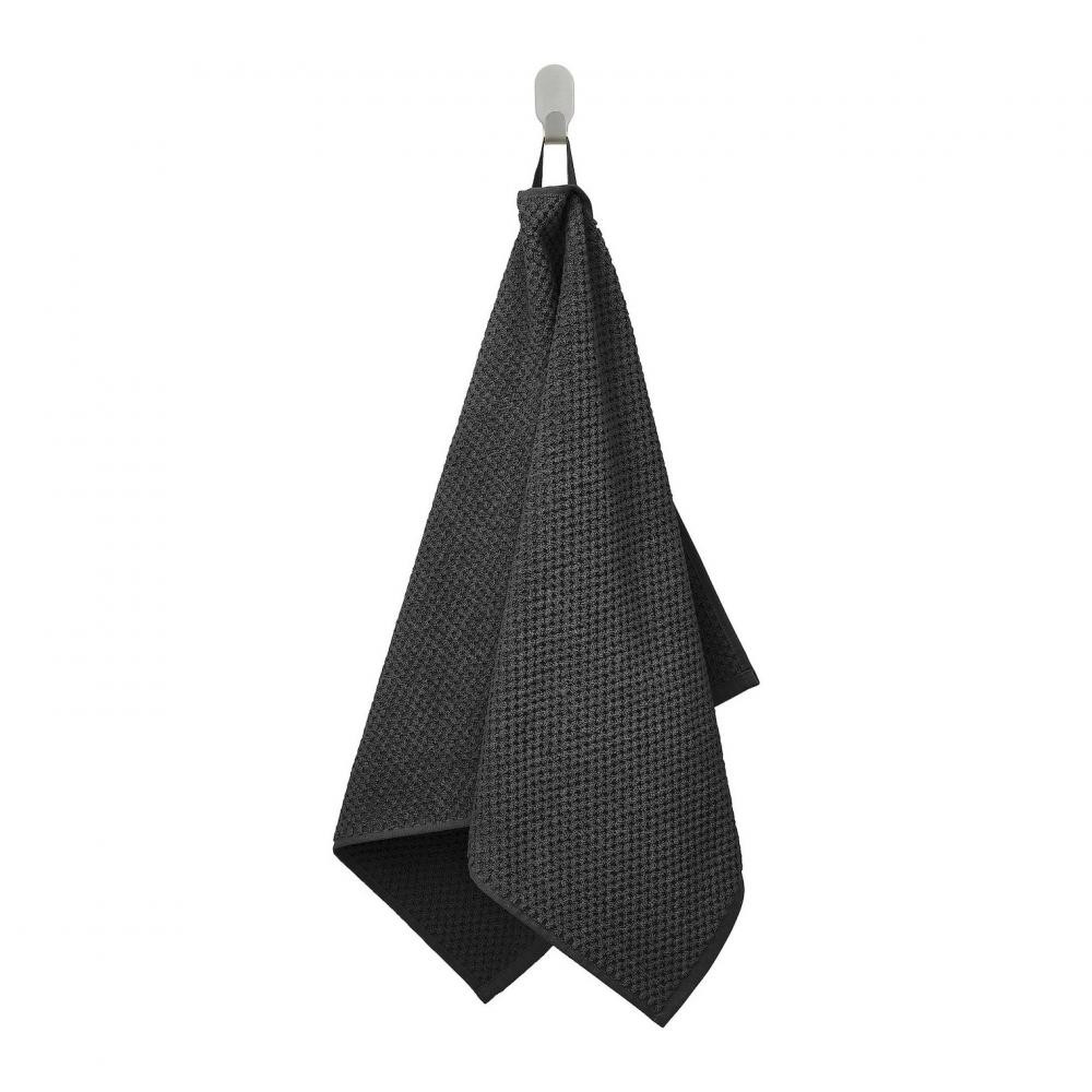 IKEA GULVIAL Рушник для рук, чорний, 50х100 см (205.796.79) - зображення 1