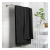 IKEA GULVIAL Рушник банний, чорний, 100х150 см (305.796.74) - зображення 4